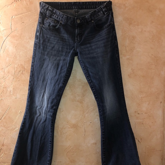 Rock & Roll Cowgirl Trouser Jeans! 30x34 - Picture 2 of 5